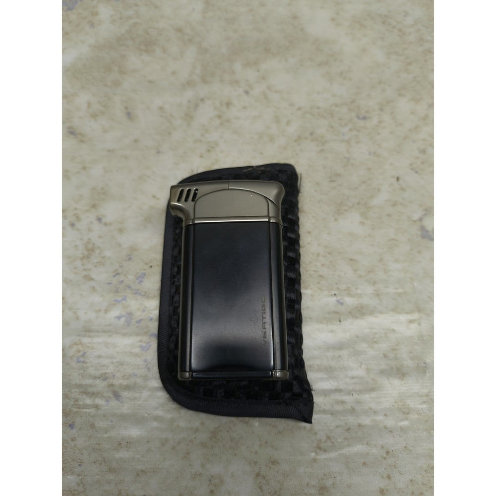 Vertigo Lighter Black Silver With Case‎